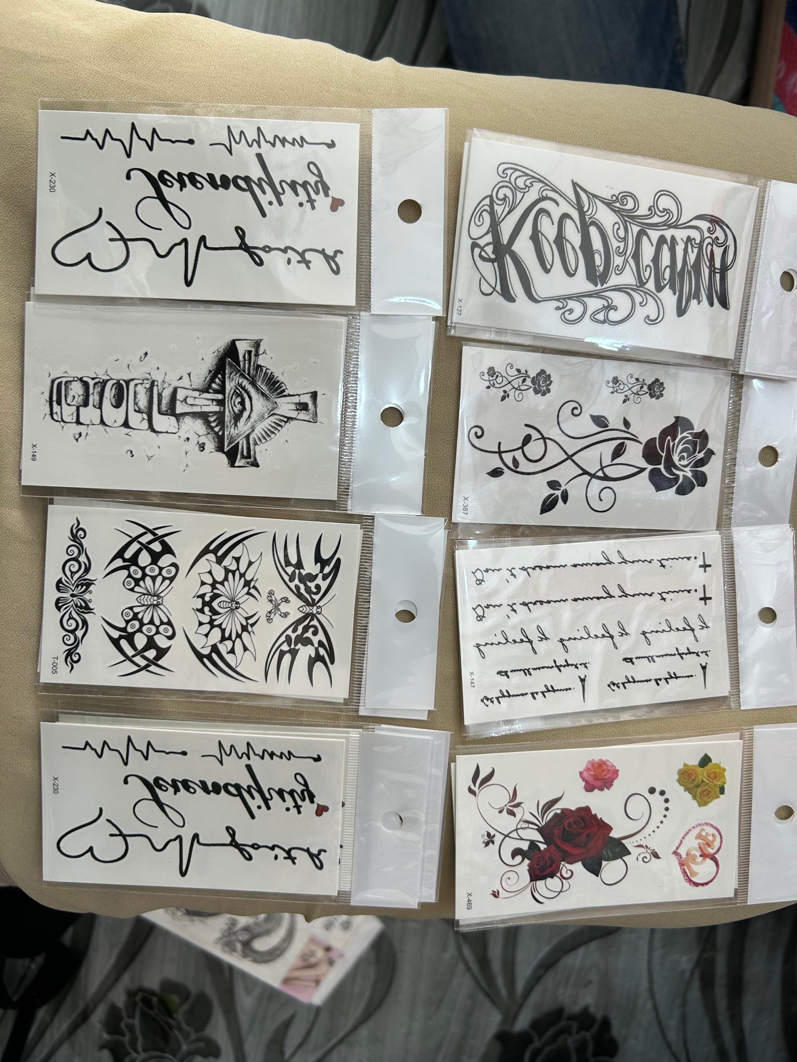 faux tatouage