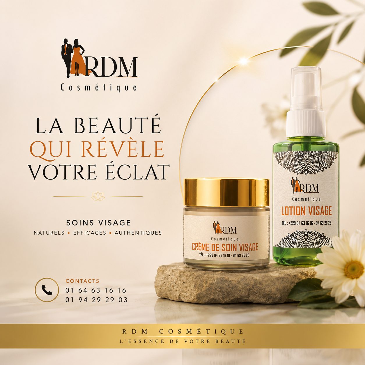 Soin Visage pour femme.