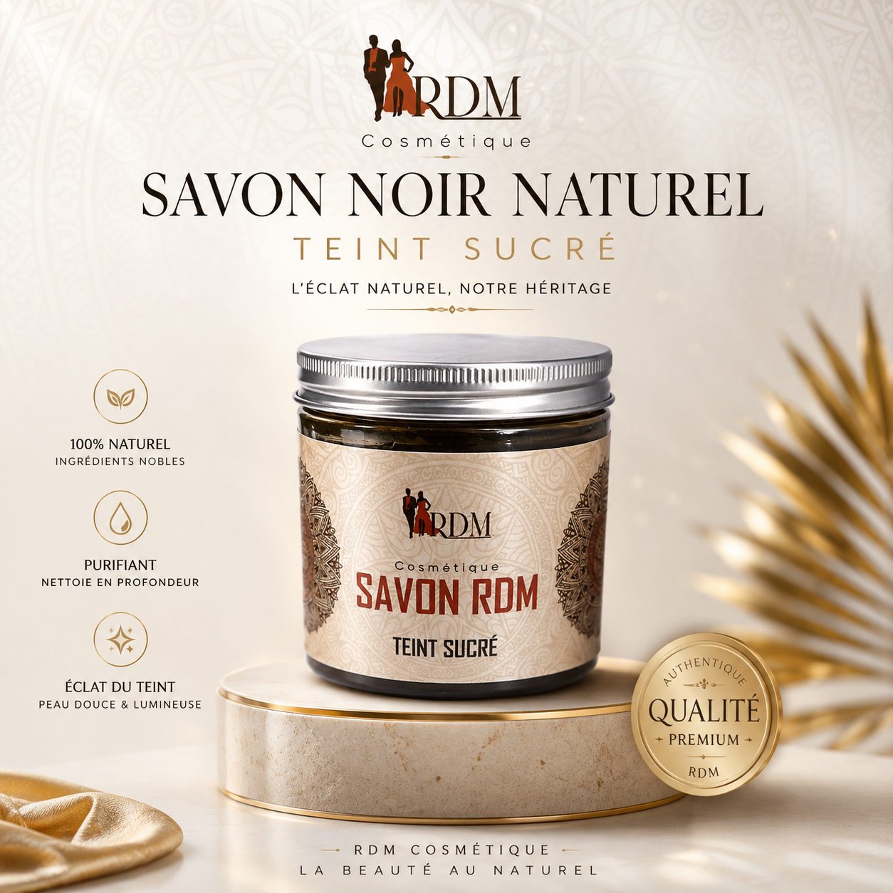 Savon Noir Naturel