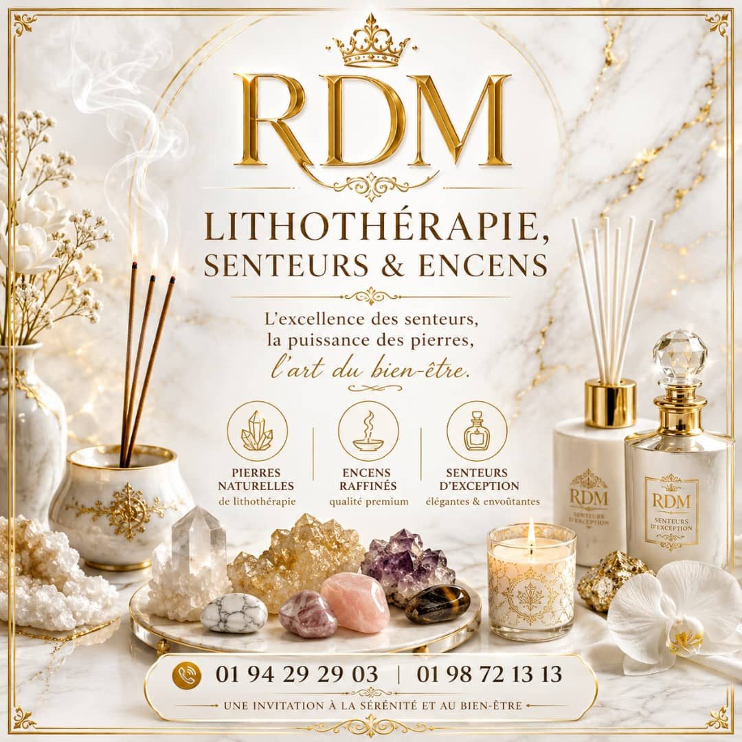 RDM Lithothérapie Senteurs& Encens