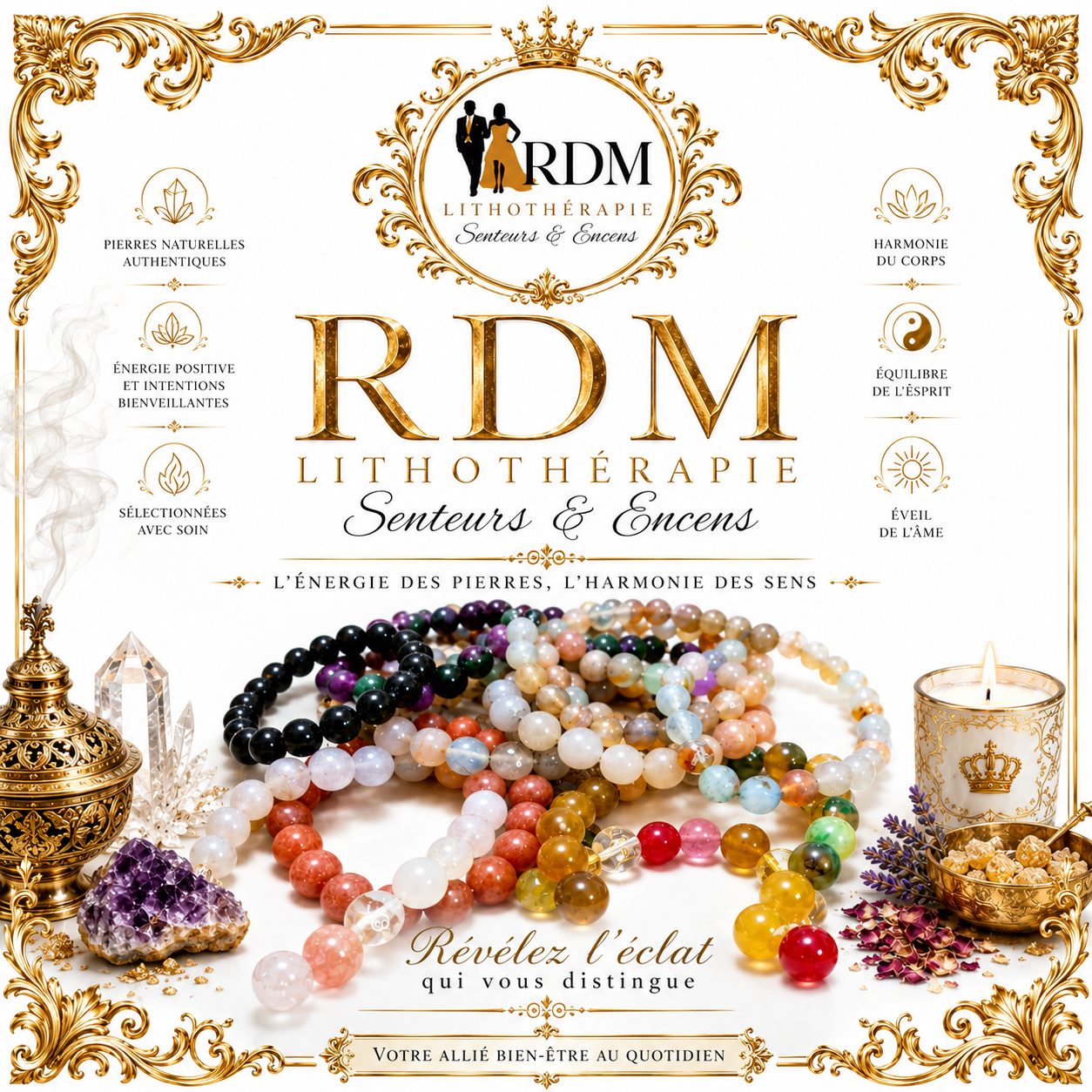 Bracelets en Pierres Naturelles...